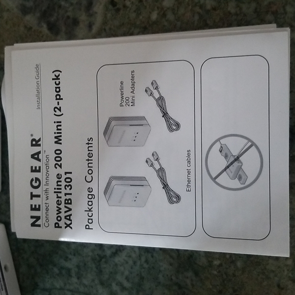 NETGEAR Powerline 200Mbps Mini Adapter - Starter Kit (XAVB1301) - Picture 3 of 7